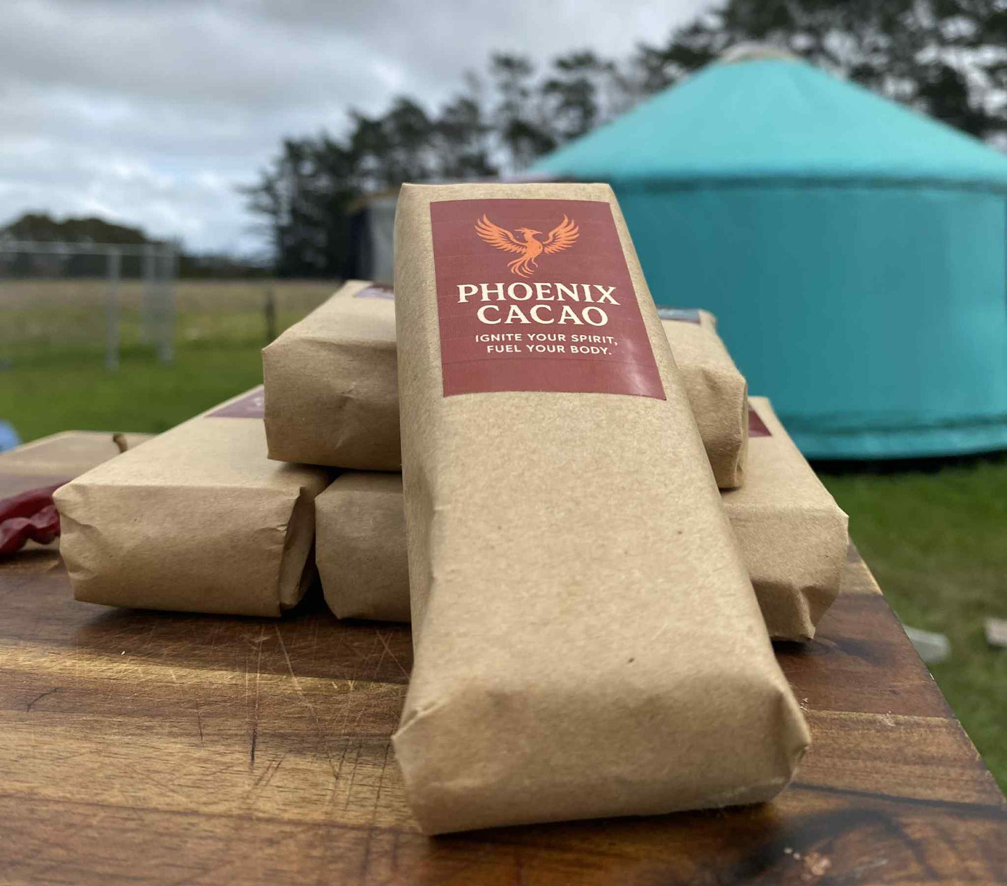 Phoenix Cacao mini sample block 100g