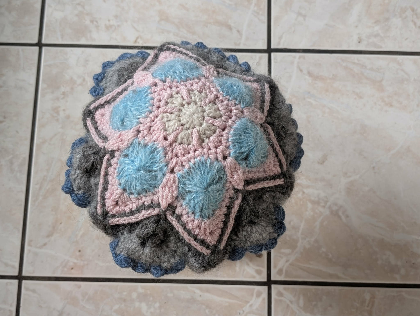 Crochet Mohair Wool Hat $65