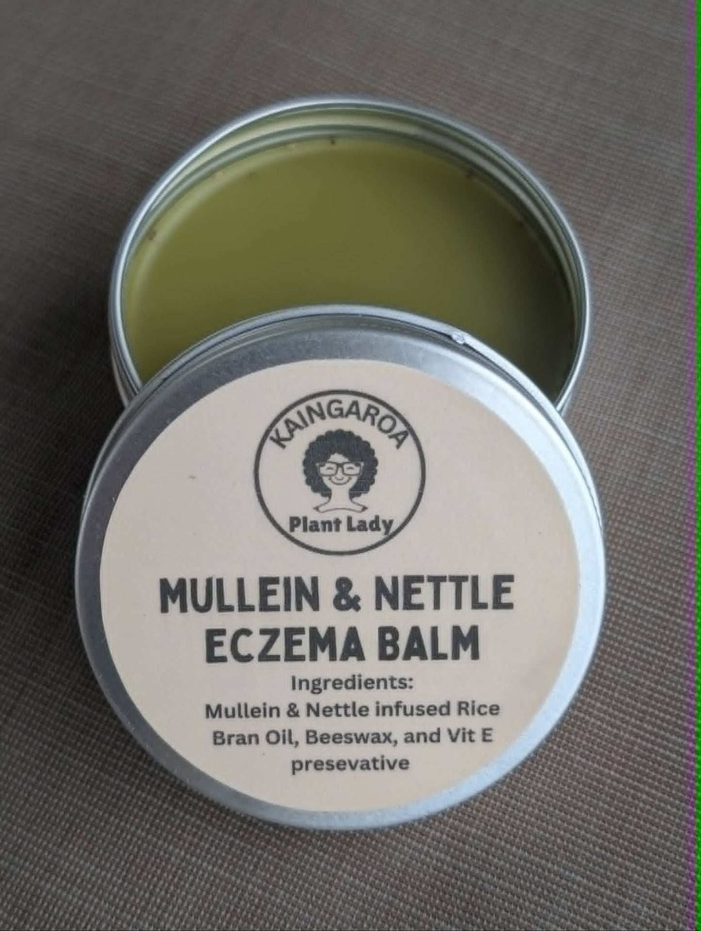 Mullein and Nettle Eczema Balm (unscented) 80g