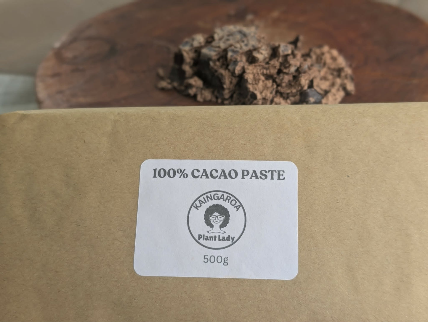 100% Cacao Paste 500g Vanuatu Origin