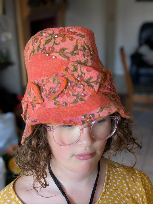 Merino & Silk Felt Hat $120
