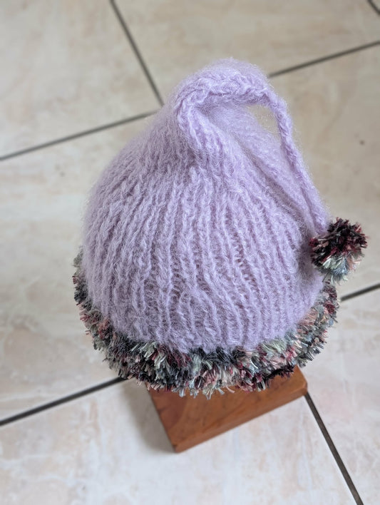 Lavender Pixie Hat $65
