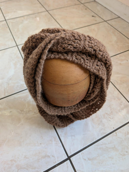 Hand Knit Infinity Scarf/Cowl $55