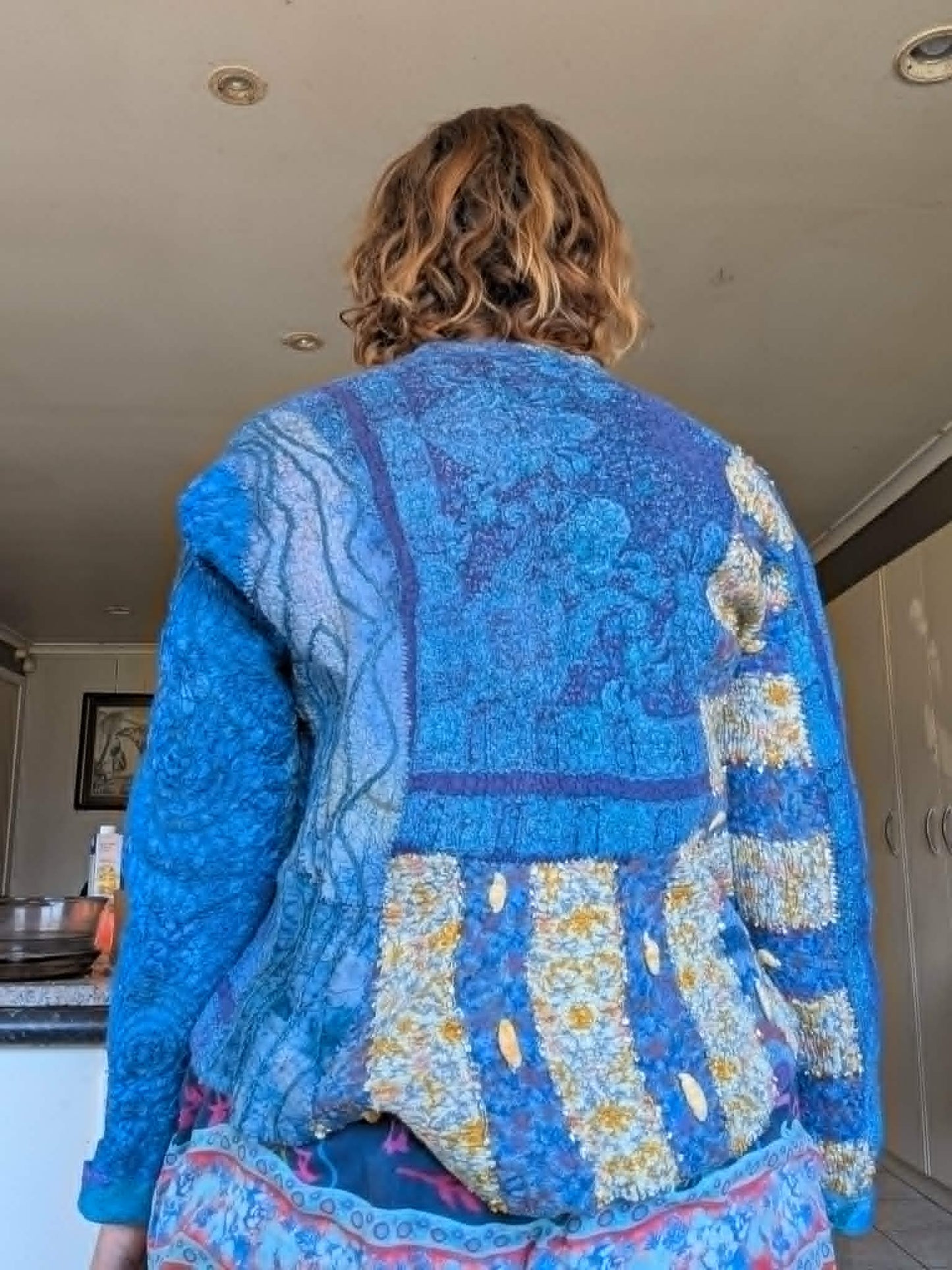 Merino & Silk Felt Jacket $385