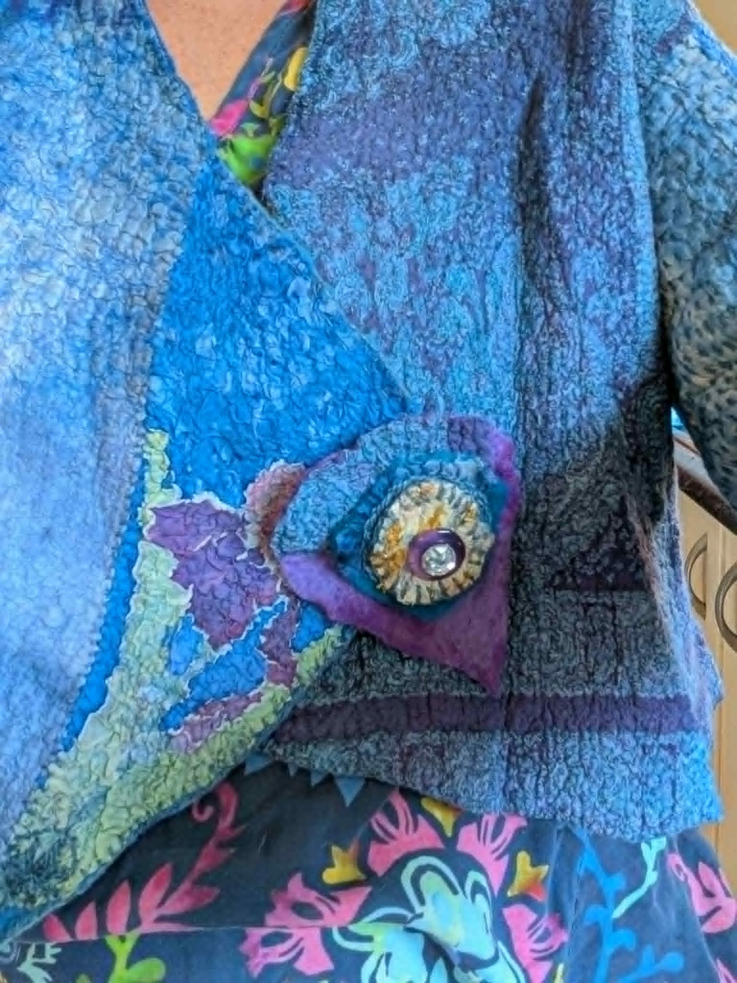 Merino & Silk Felt Jacket $385