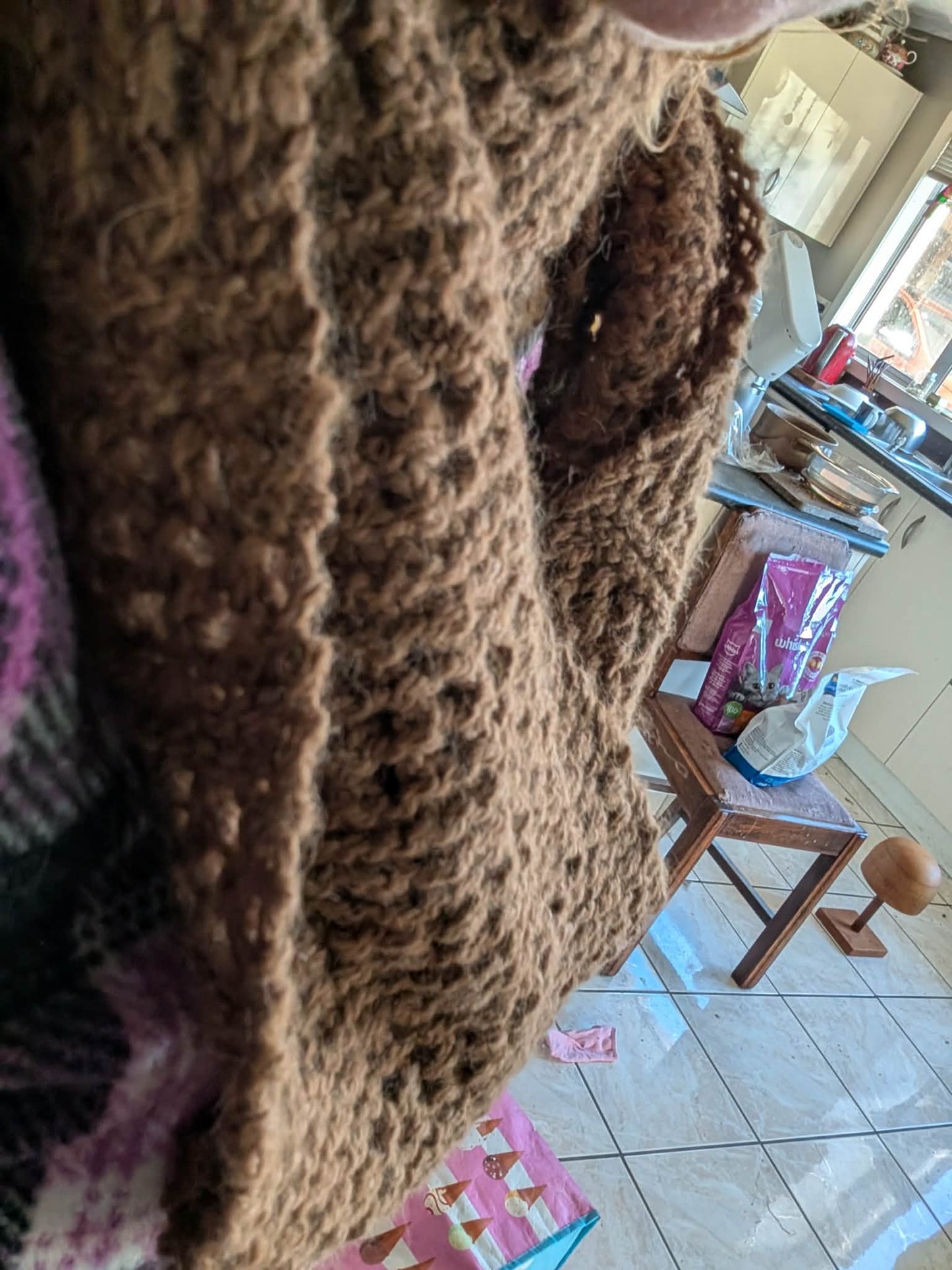 Hand Knit Infinity Scarf/Cowl $55