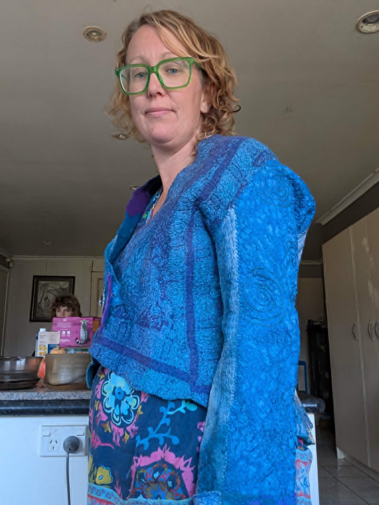 Merino & Silk Felt Jacket $385