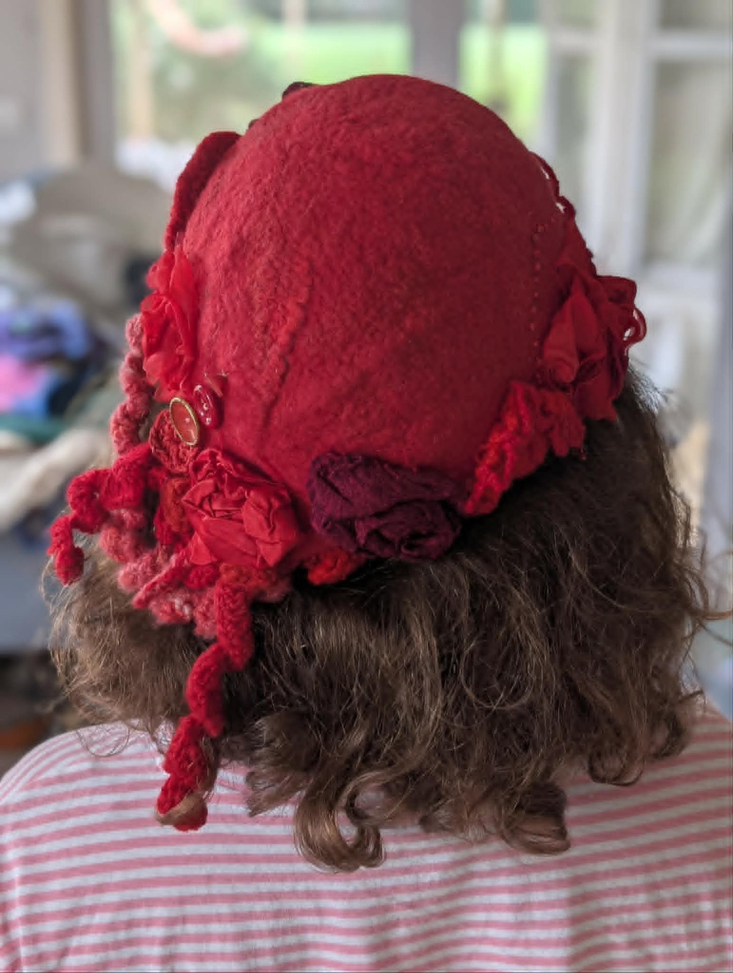 Ruby Rose Merino Felt Hat $120