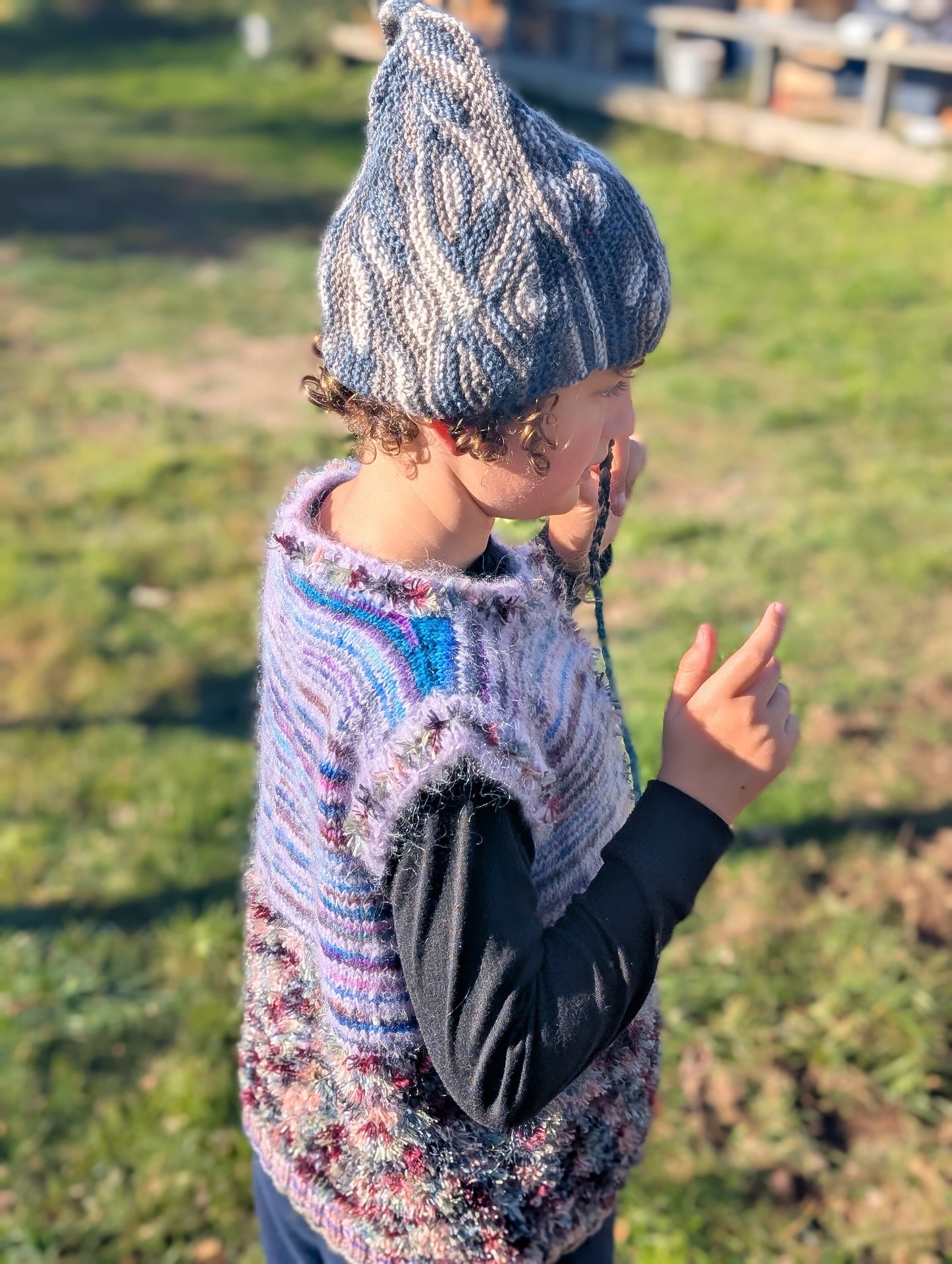 Hand-Knitted Children's Vest $65
