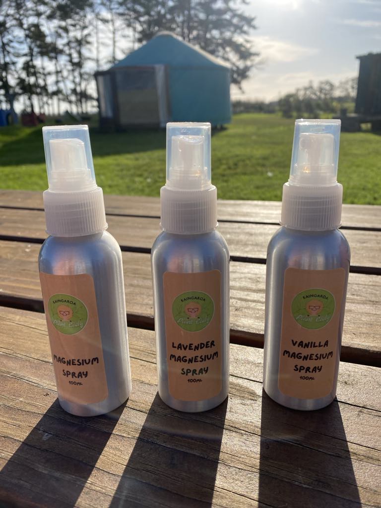 100ml Magnesium Spray (unscented, lavender or vanilla scent)