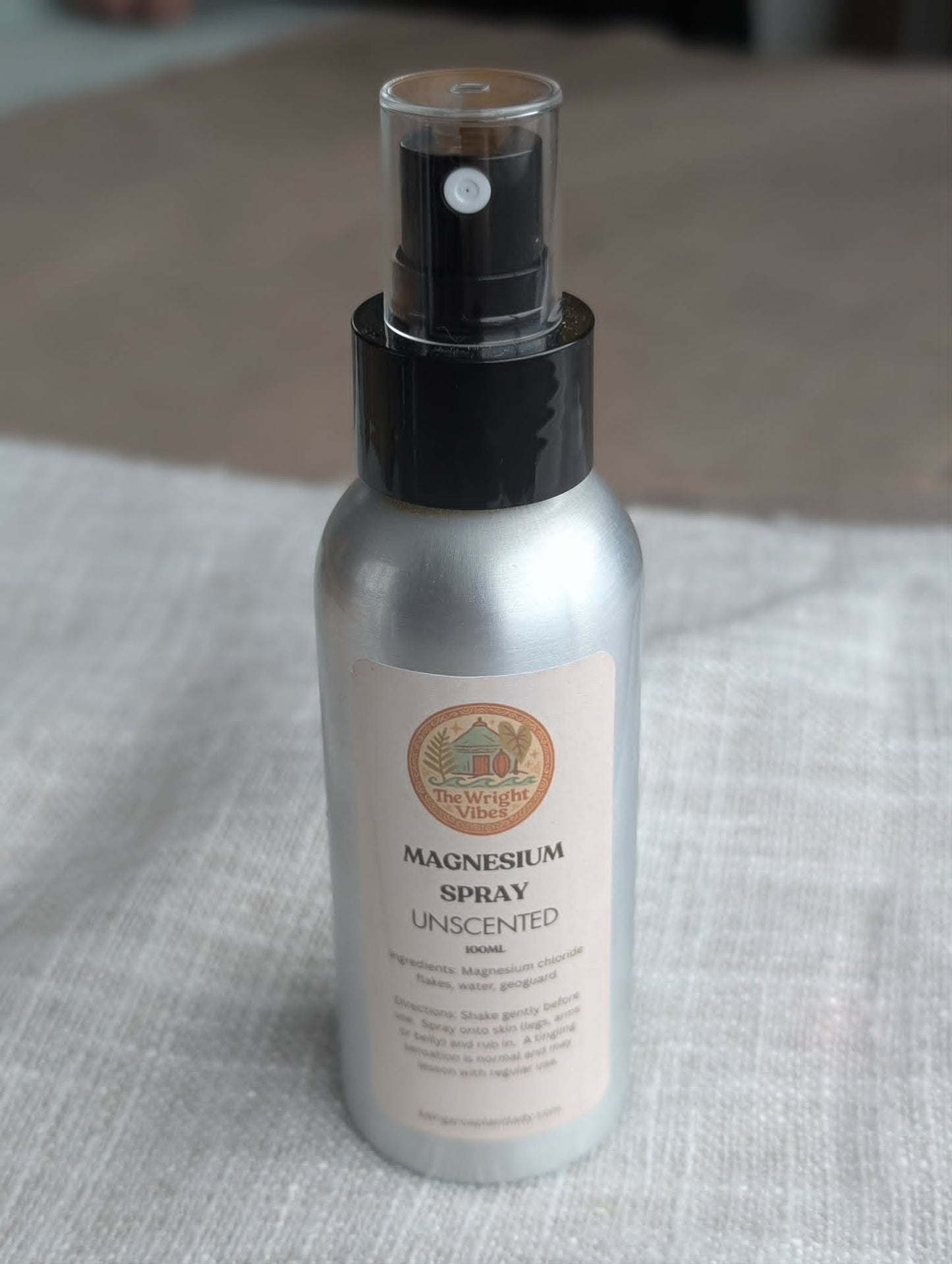 100ml Magnesium Spray (unscented, lavender or vanilla scent)