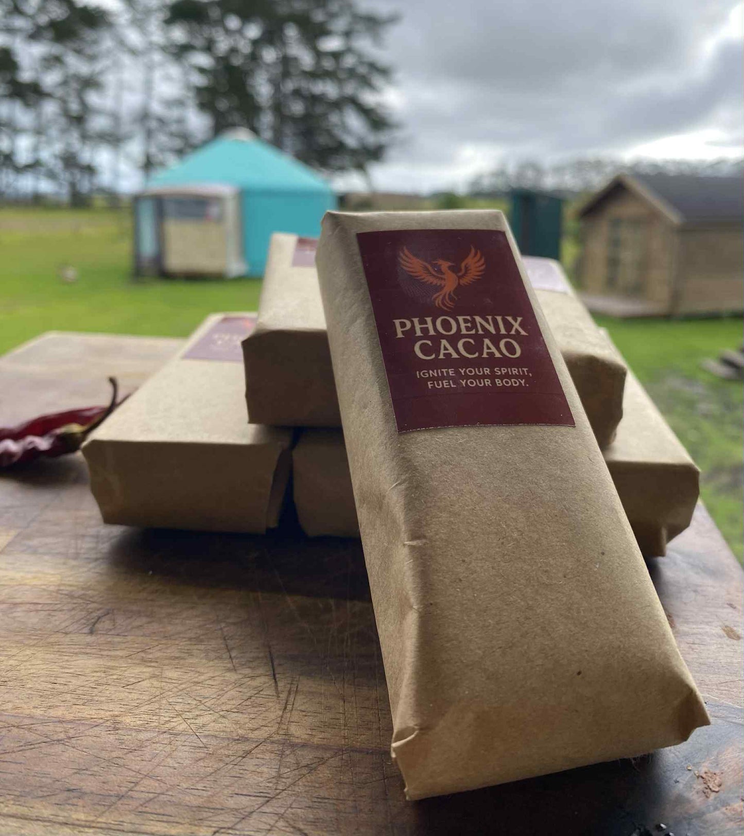 Phoenix Cacao mini sample block 100g