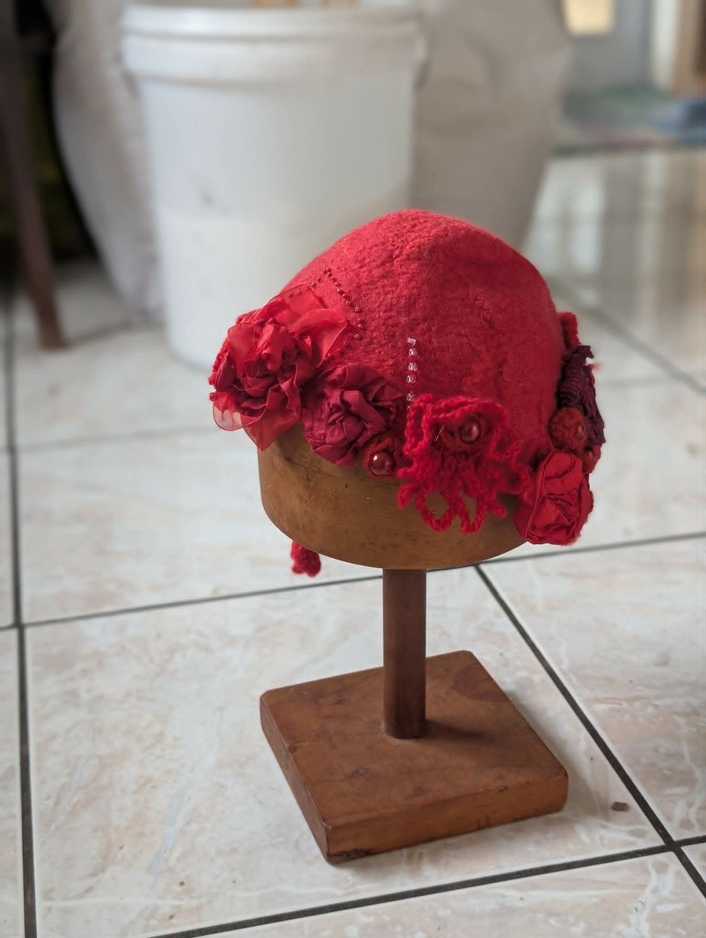 Ruby Rose Merino Felt Hat $120