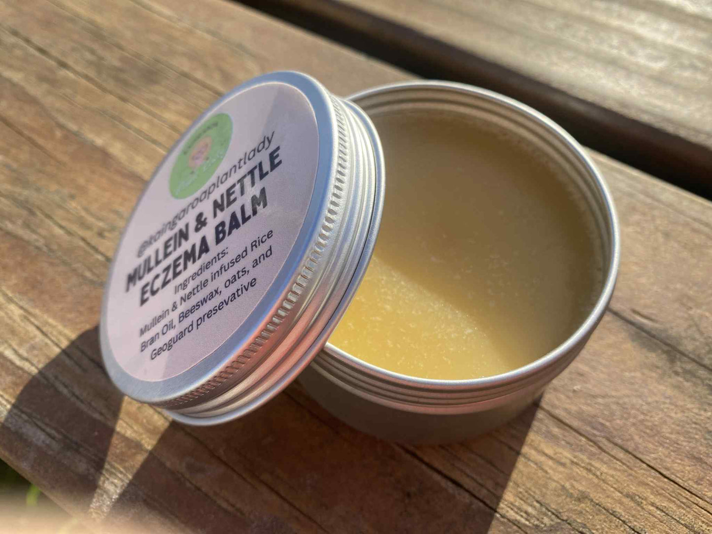 Mullein and Nettle Eczema Balm (unscented) 80g