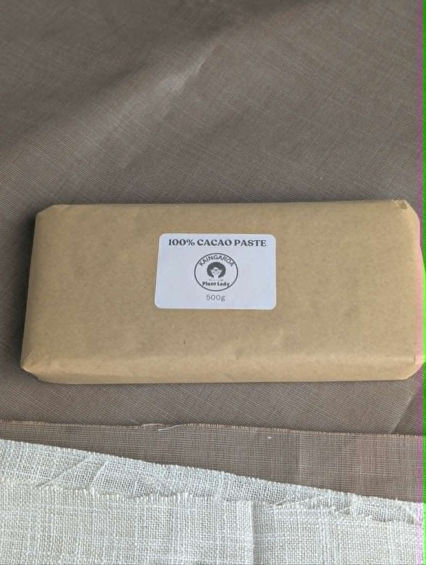 100% Cacao Paste 500g Vanuatu Origin