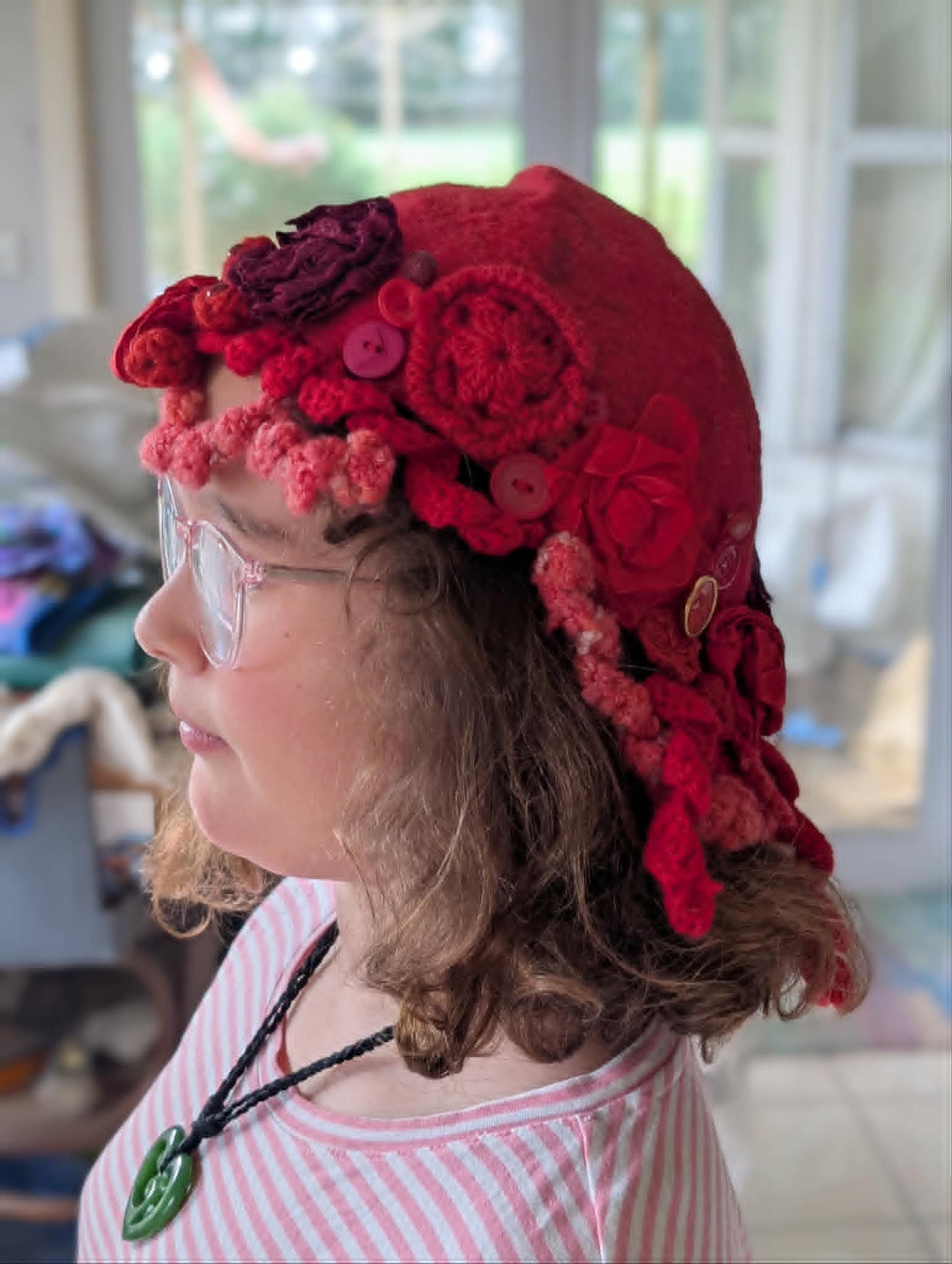 Ruby Rose Merino Felt Hat $120