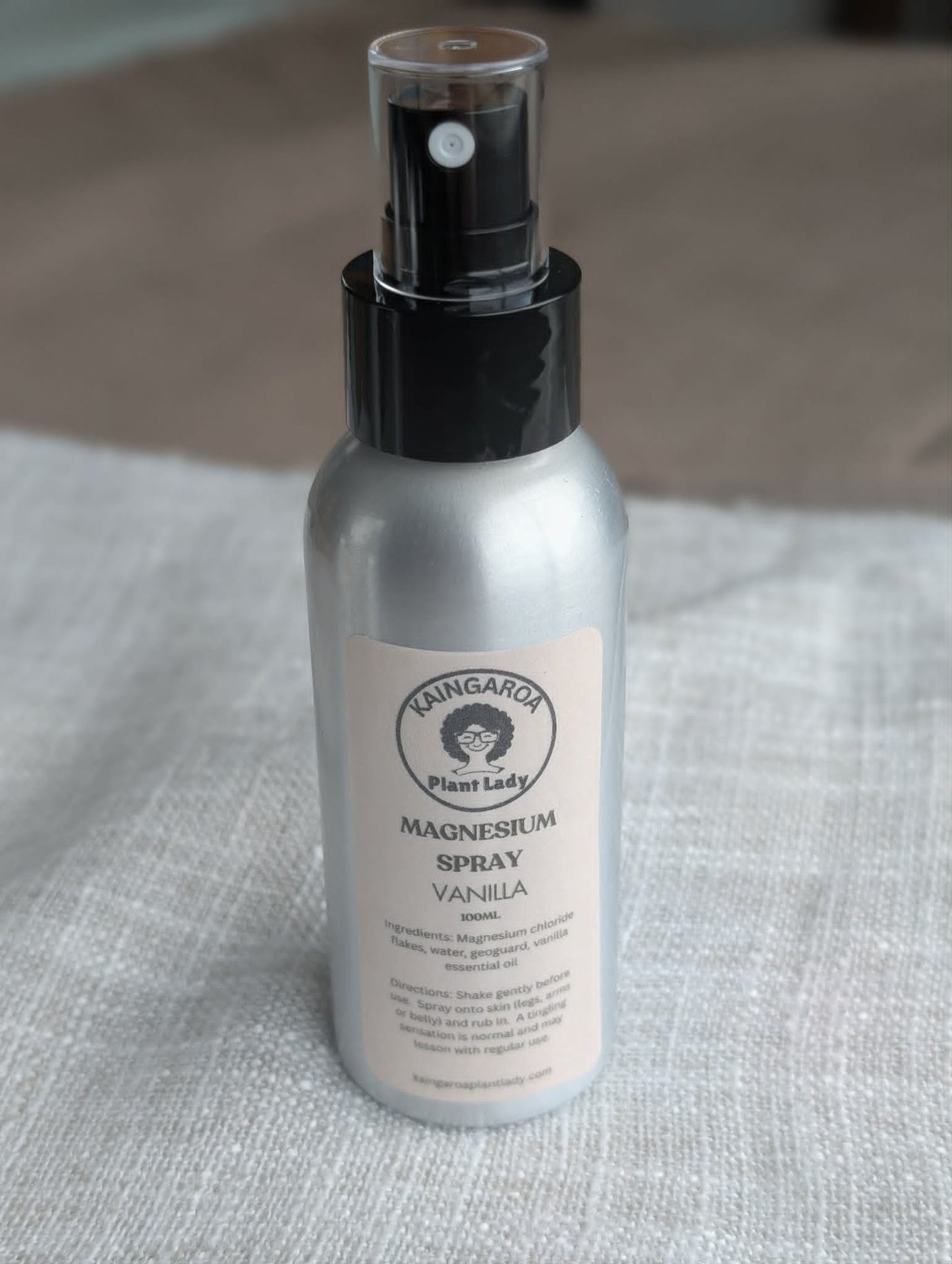 100ml Magnesium Spray (unscented, lavender or vanilla scent)