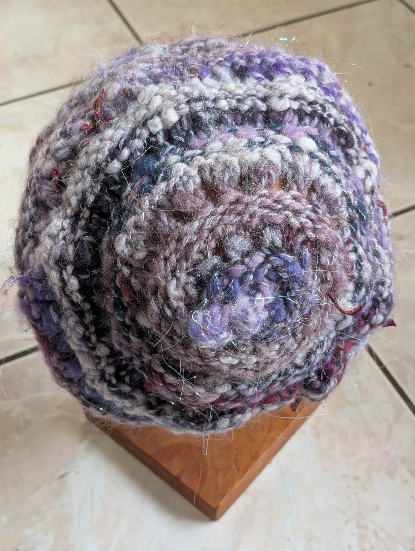 Textured Woollen Hat $65