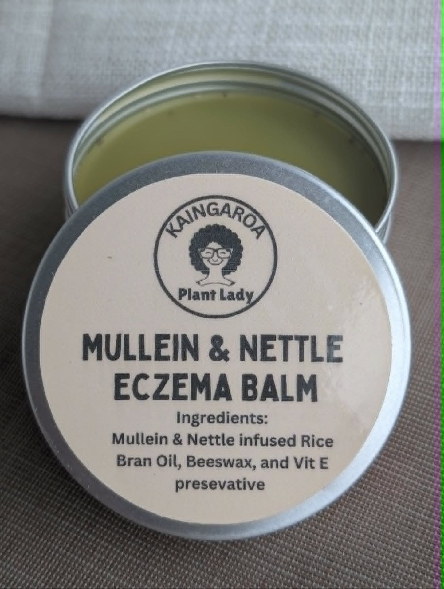 Mullein and Nettle Eczema Balm (unscented) 80g