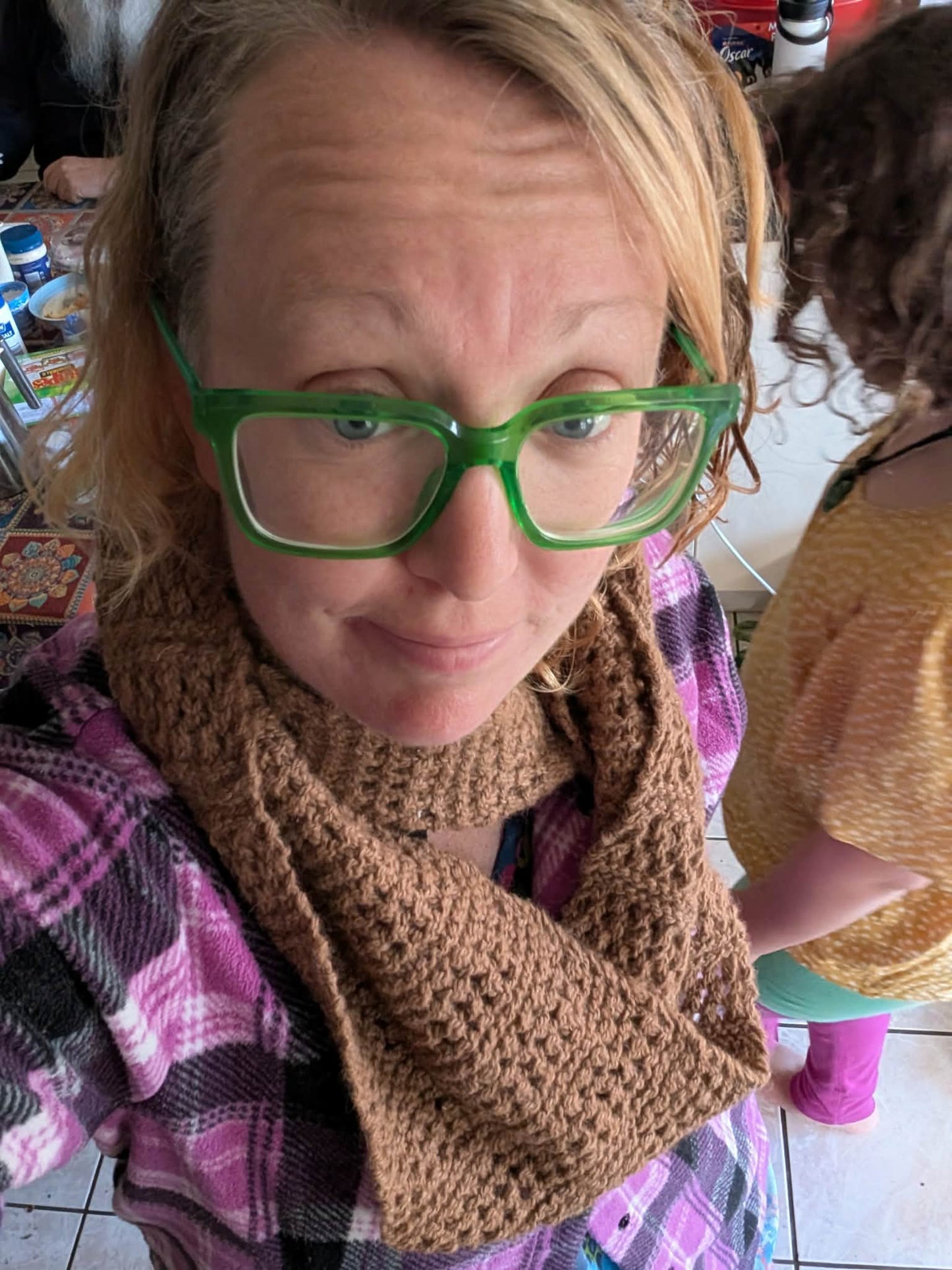 Hand Knit Infinity Scarf/Cowl $55