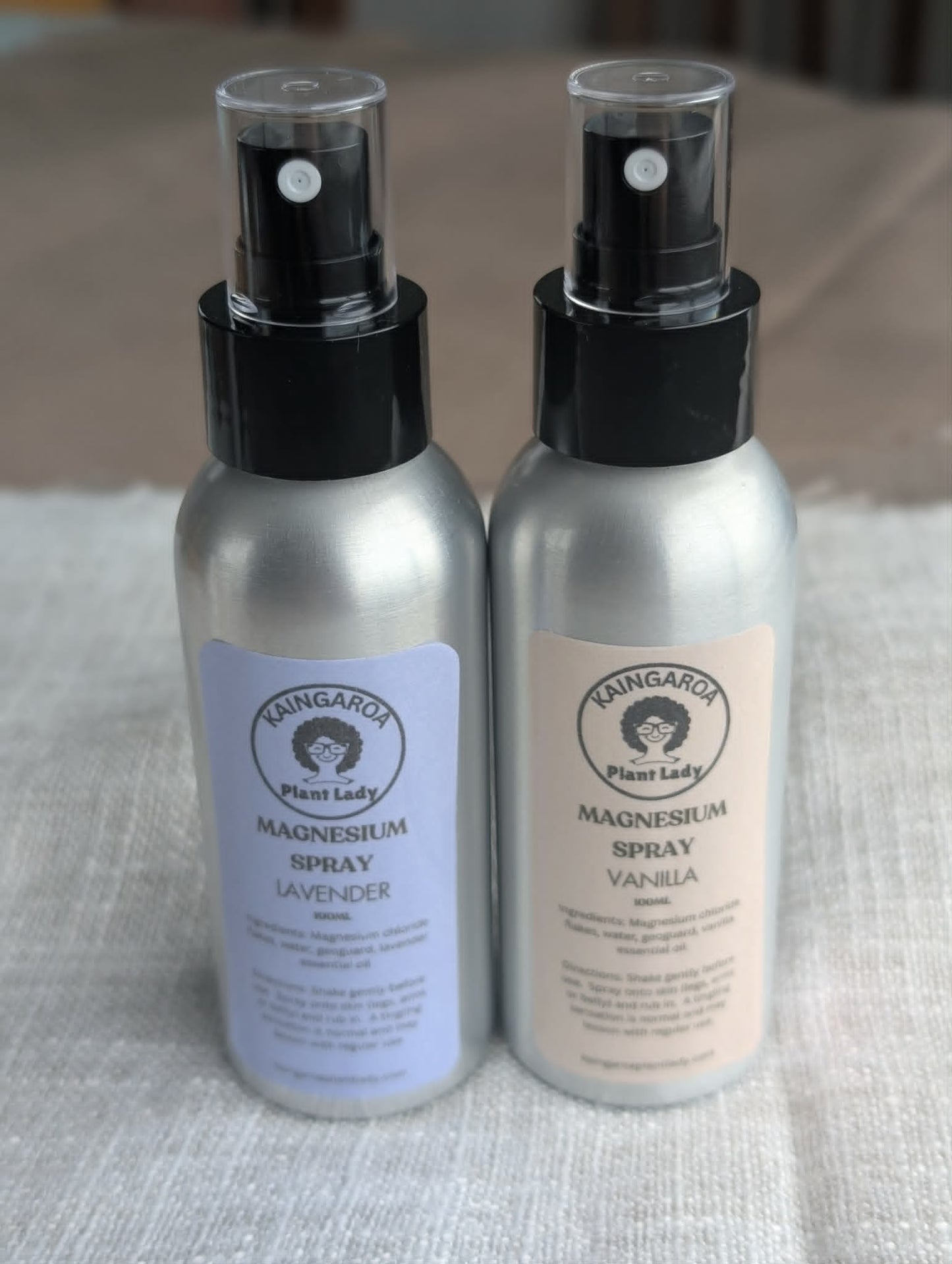 100ml Magnesium Spray (unscented, lavender or vanilla scent)