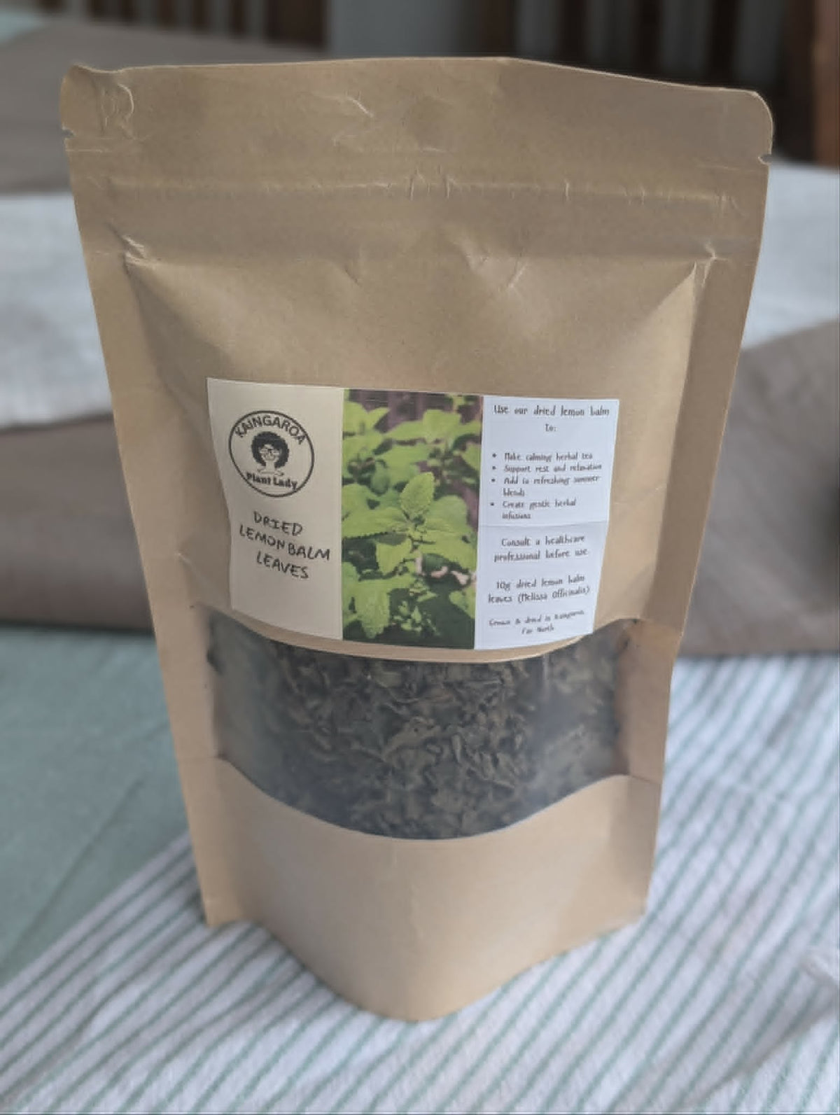 Kaingaroa Plant Lady dried lemon balm leaves 10g