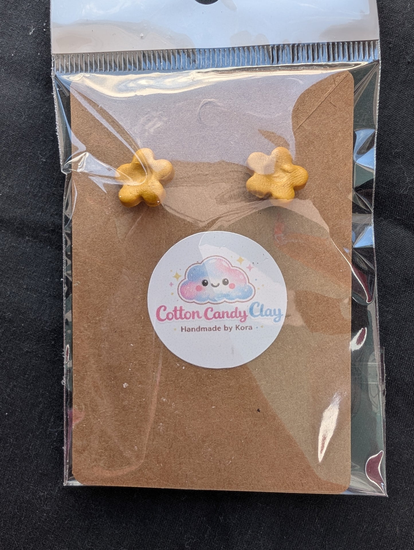 Cotton Candy Clay Earrings