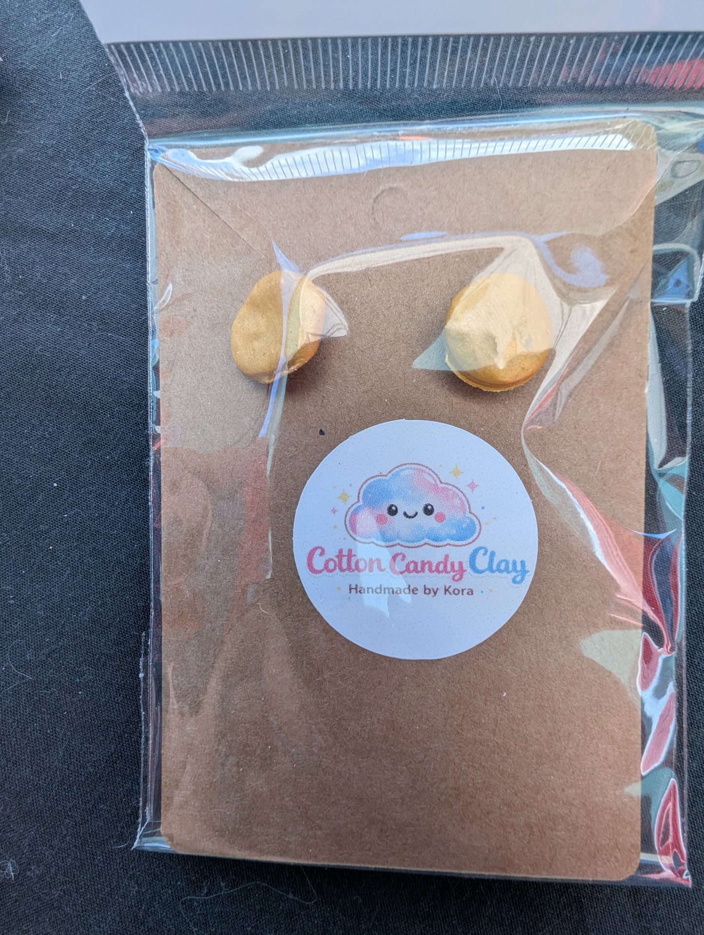 Cotton Candy Clay Earrings